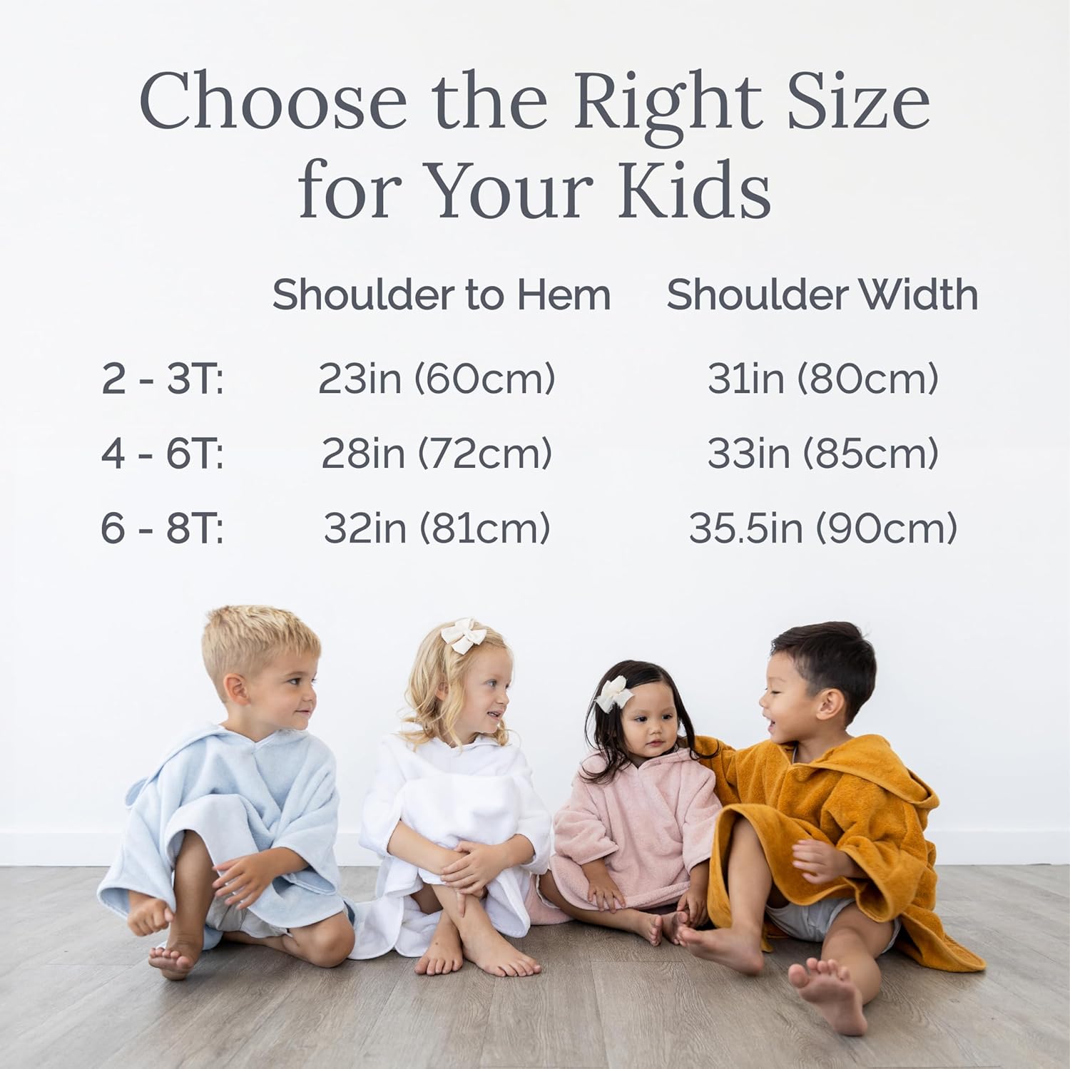 Organic Cotton Hooded Poncho Cover-Up - Natemia