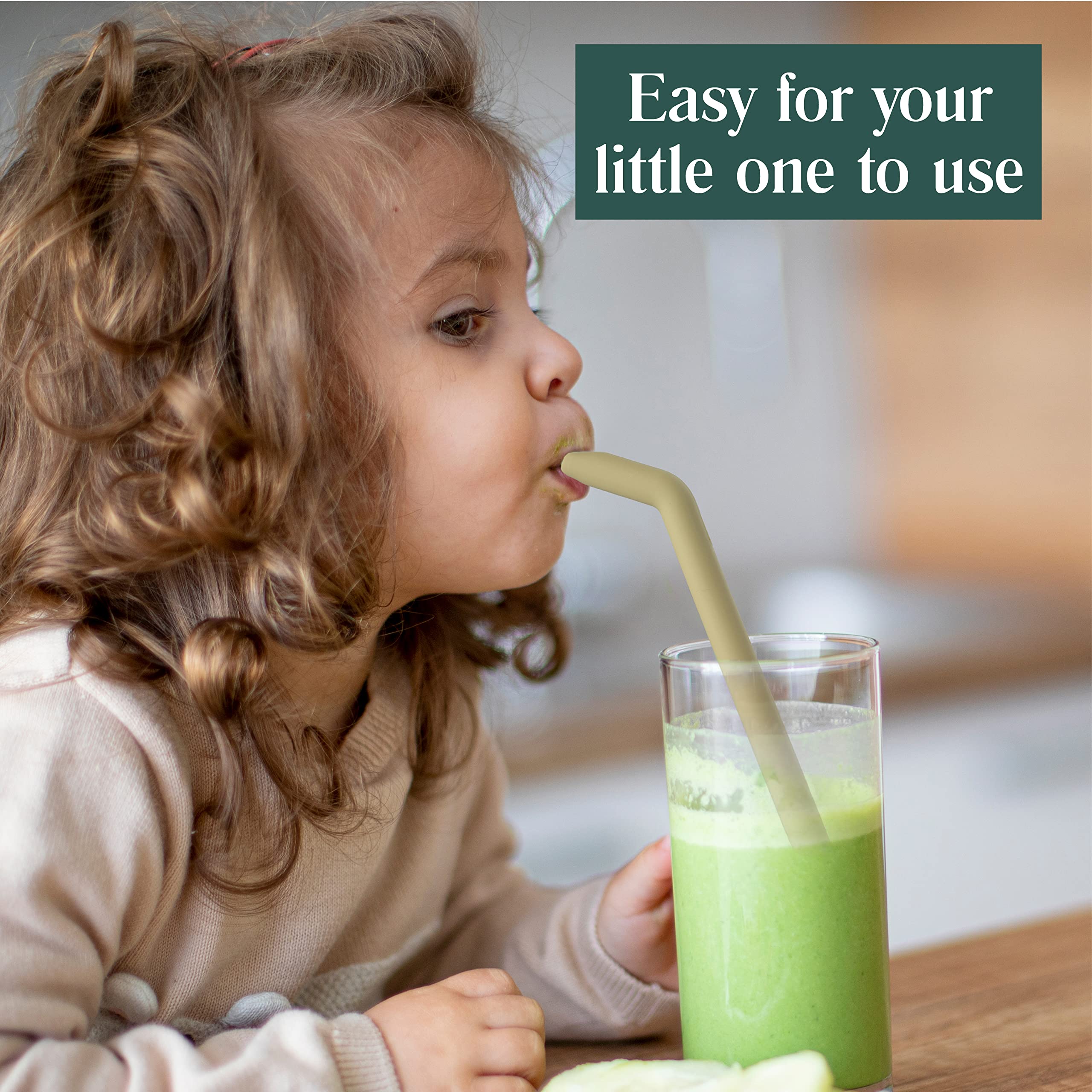 Silicone Straws - 6 Pack - Natemia