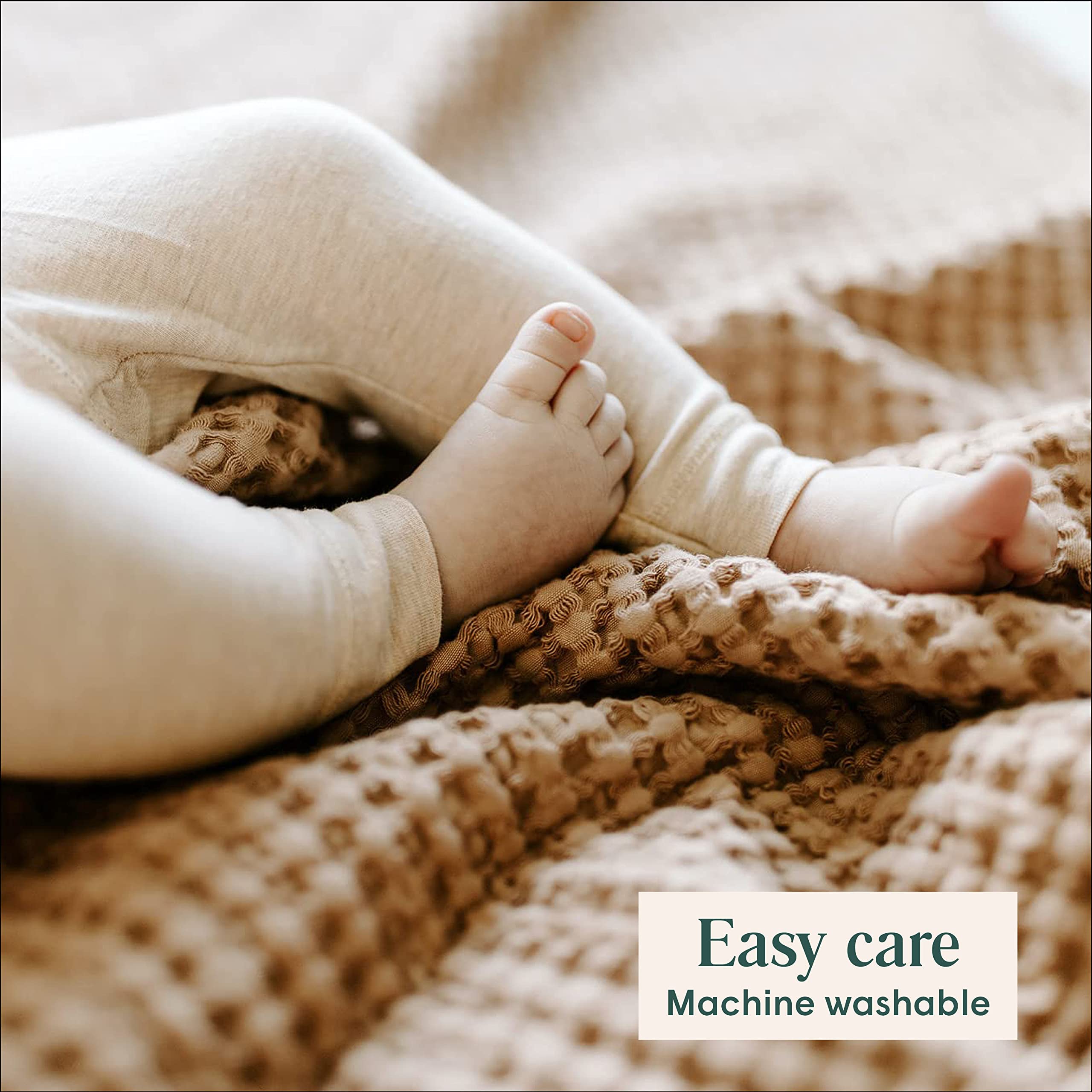 Waffle Baby Blanket - Natemia