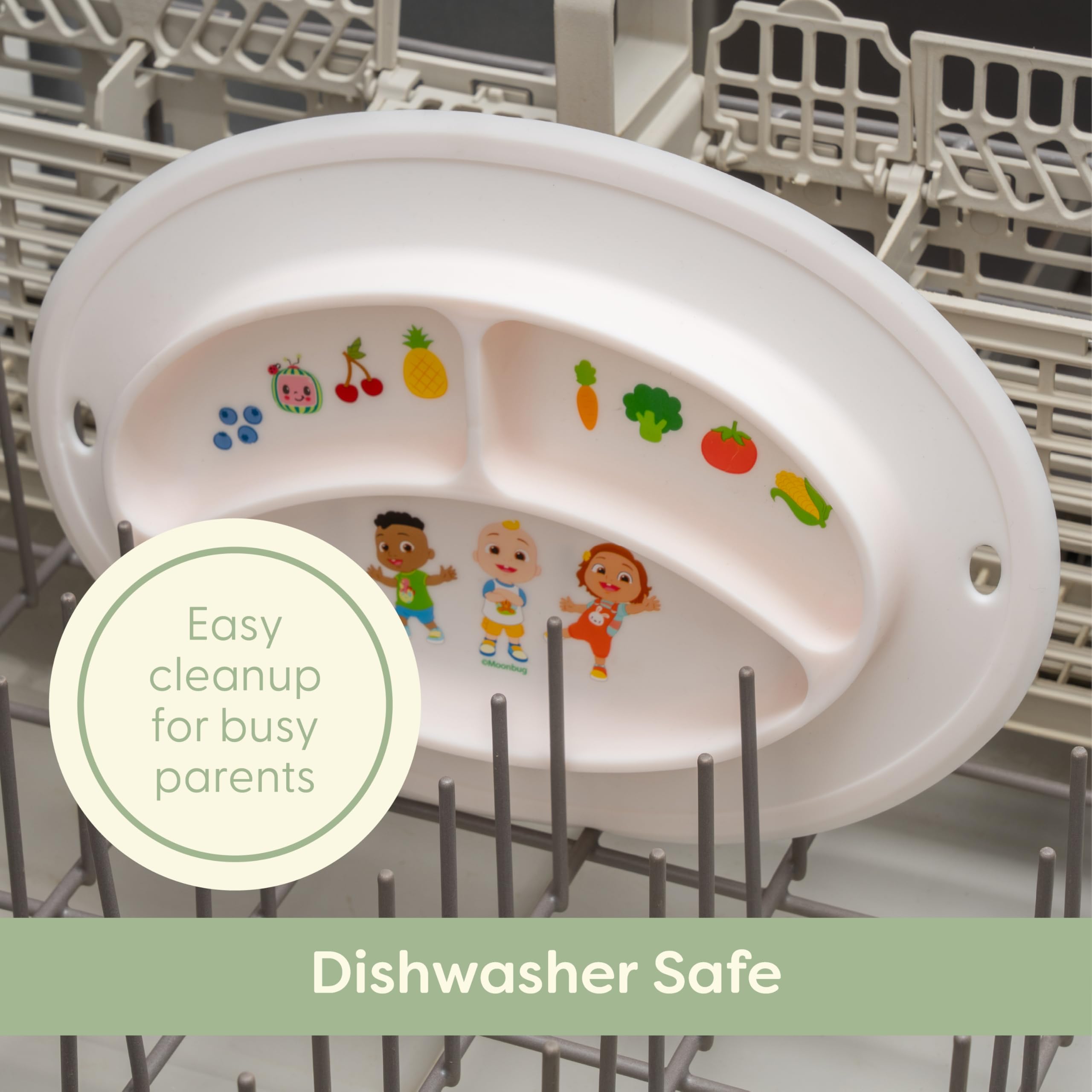 CoComelon Divider Plate - Natemia