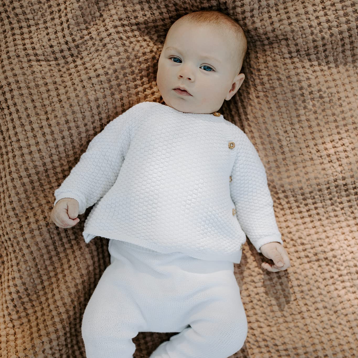 Waffle Baby Blanket - Natemia