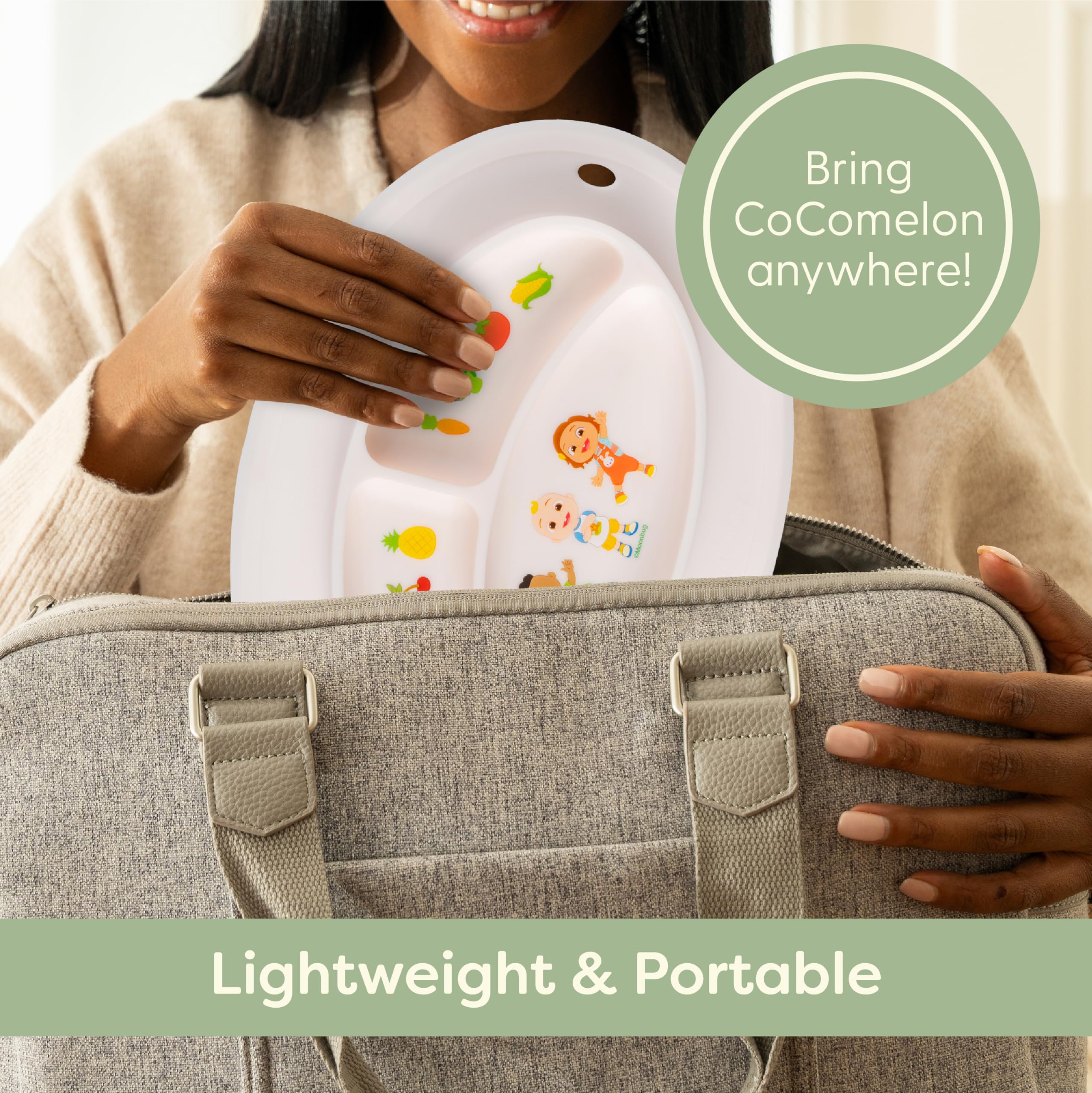 CoComelon Divider Plate - Natemia