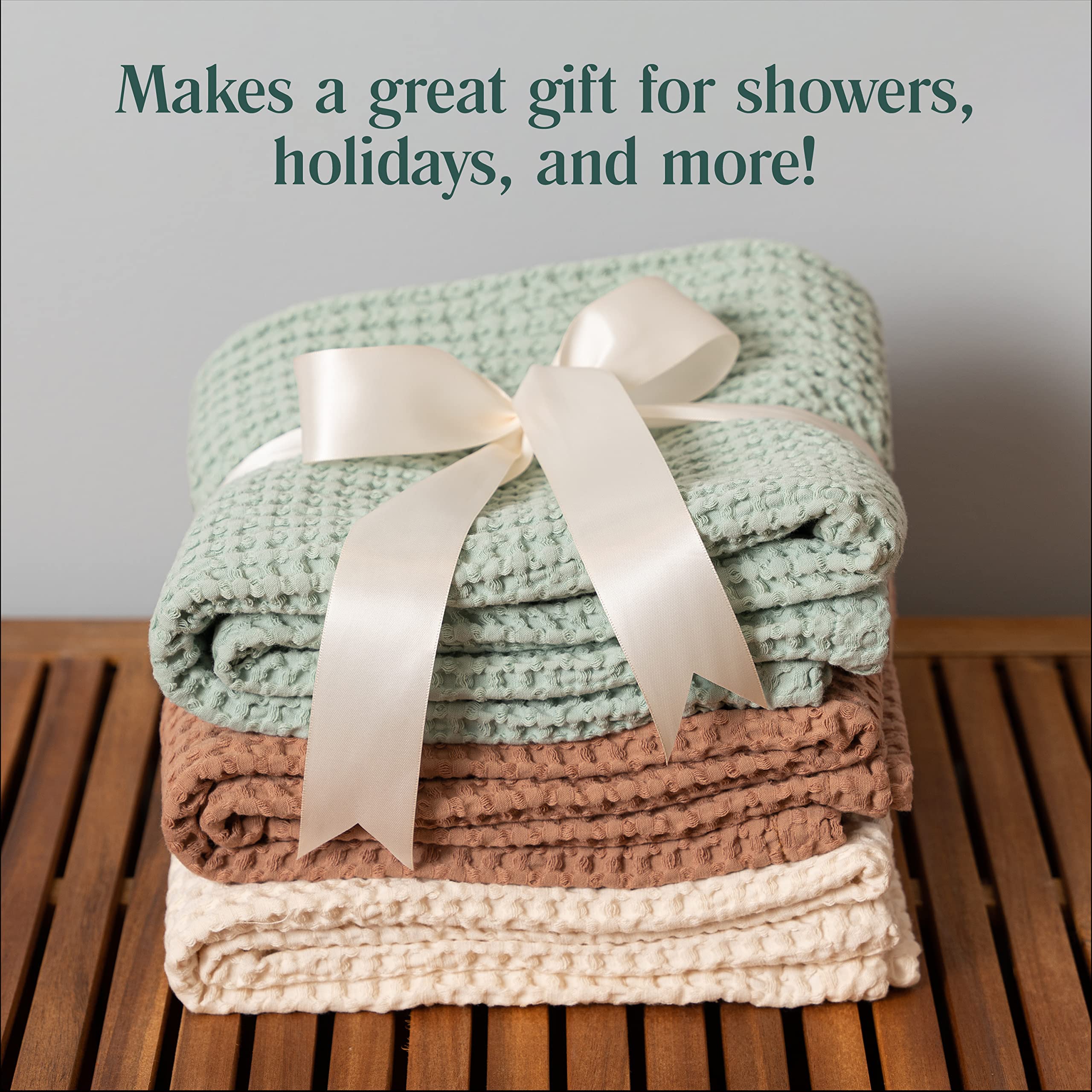 Waffle Baby Blanket - Natemia