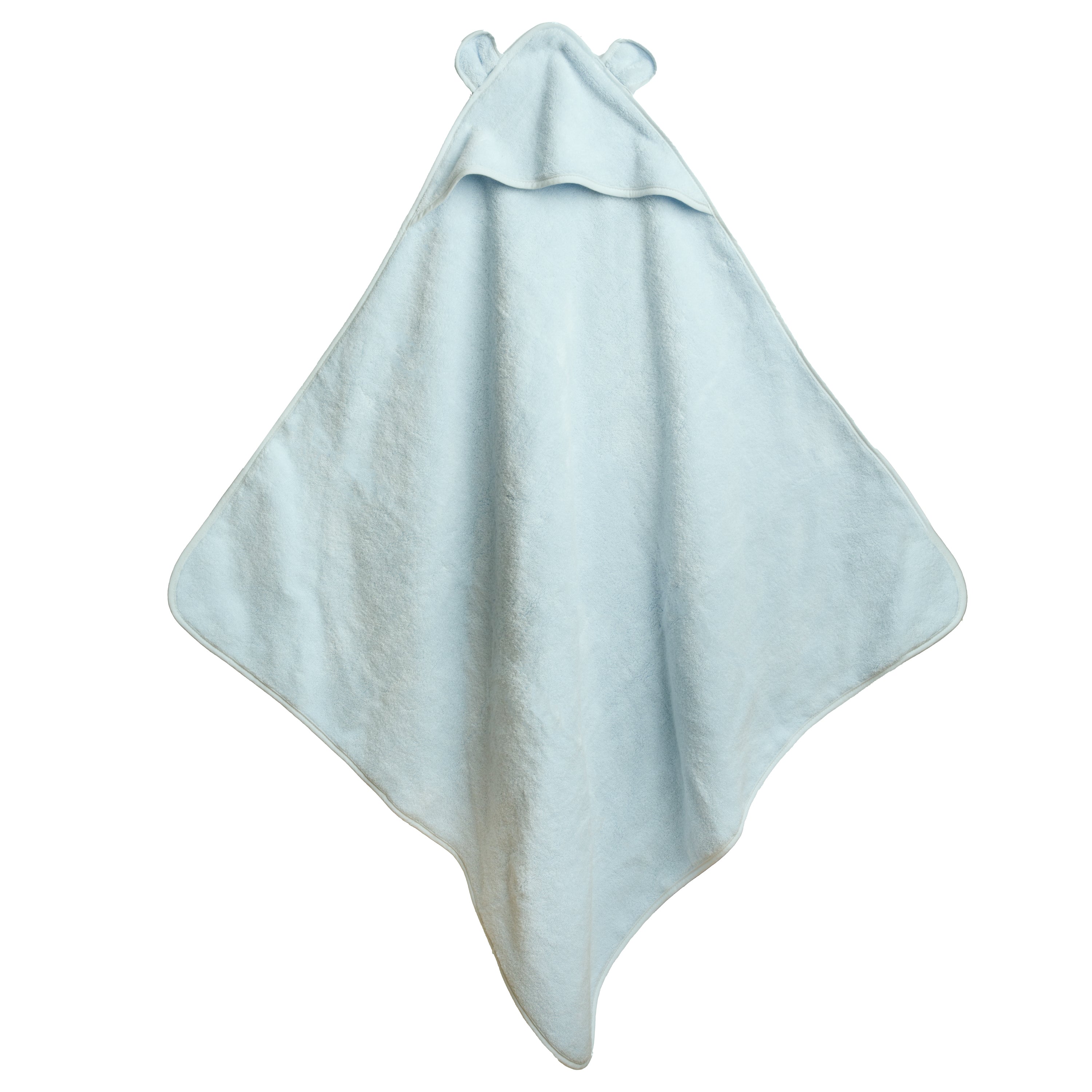 Organic Cotton Hooded Towel - Blue - Natemia