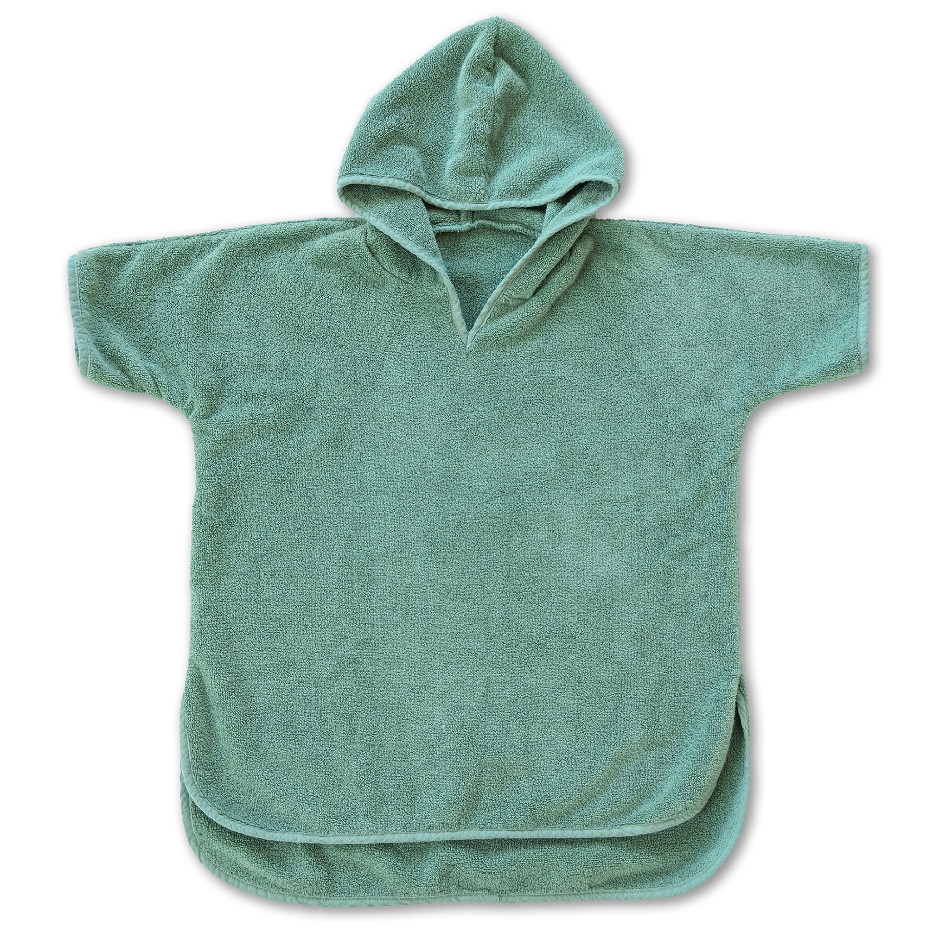 Organic Cotton Hooded Poncho - Natemia