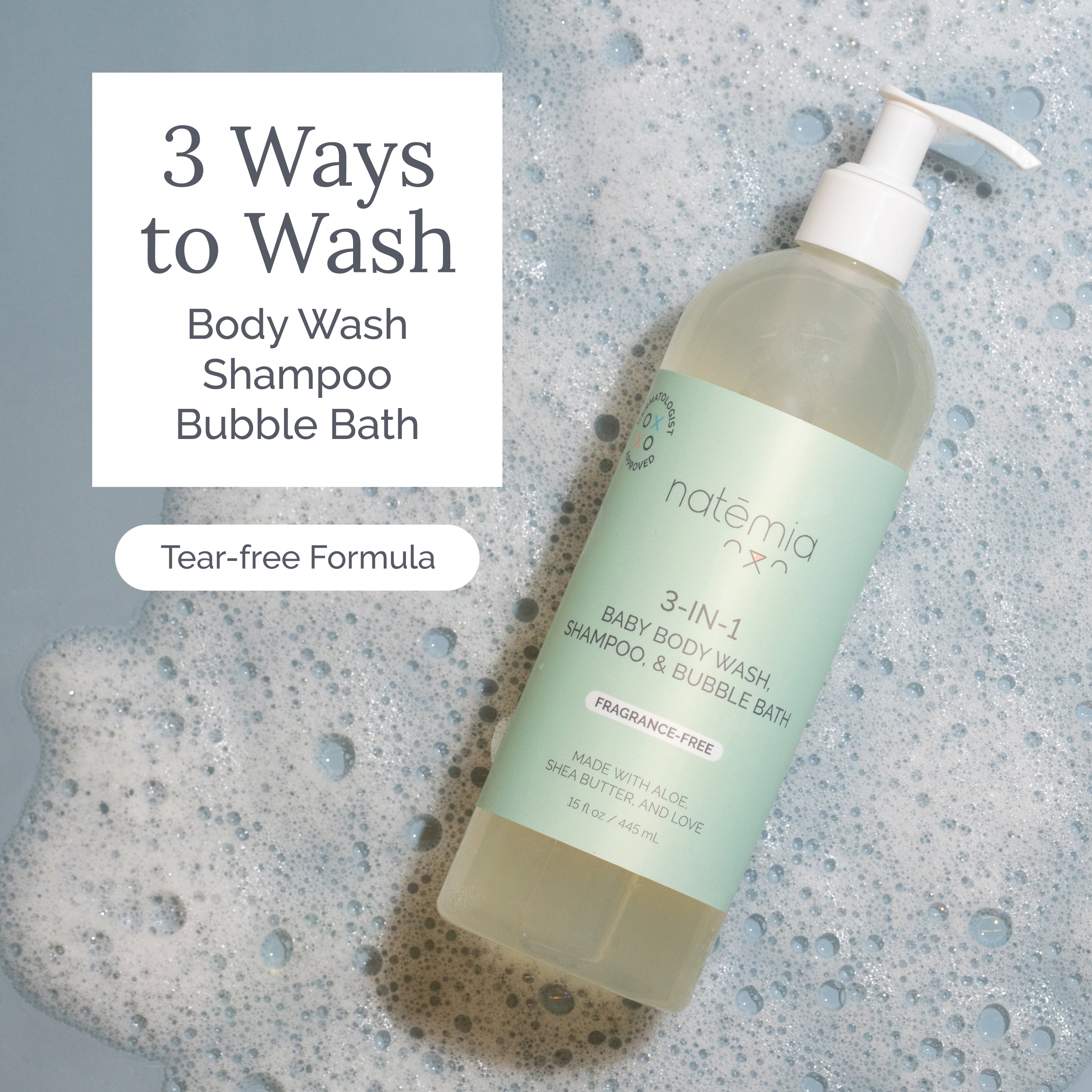 Baby Shampoo, Soap, and Body Wash - Natemia