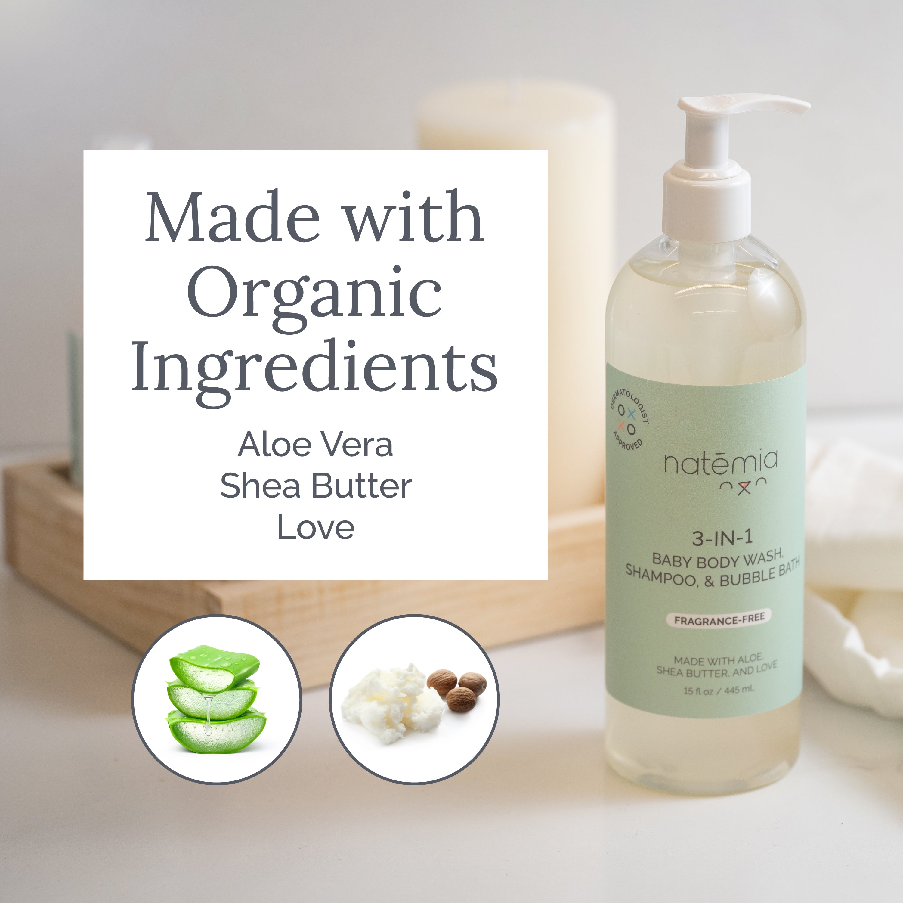 Baby Shampoo, Soap, and Body Wash - Natemia