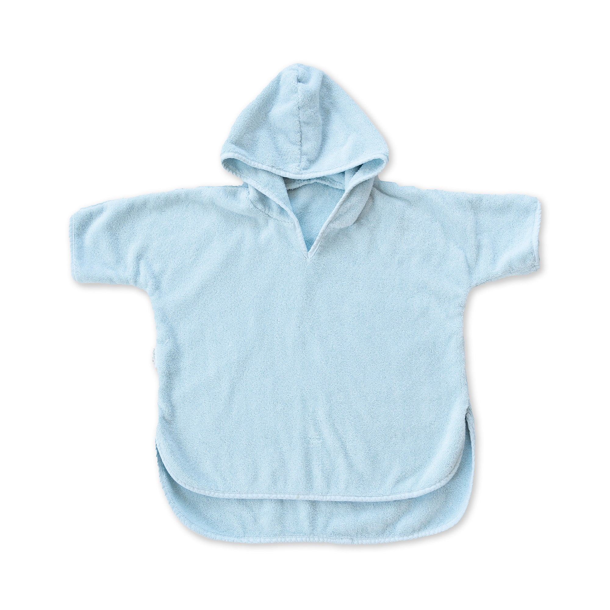 Organic Cotton Hooded Poncho - Natemia