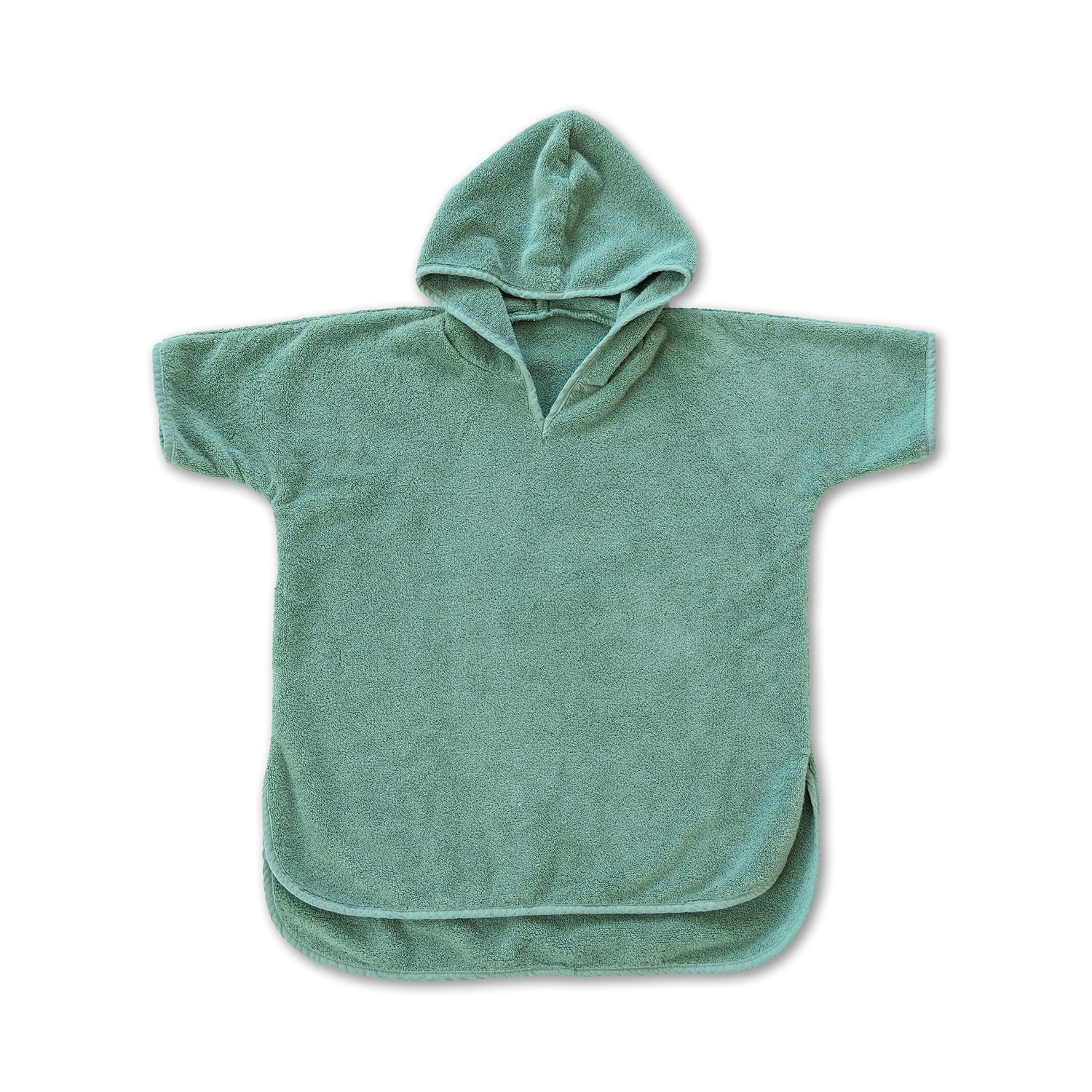 Organic Cotton Hooded Poncho - Natemia