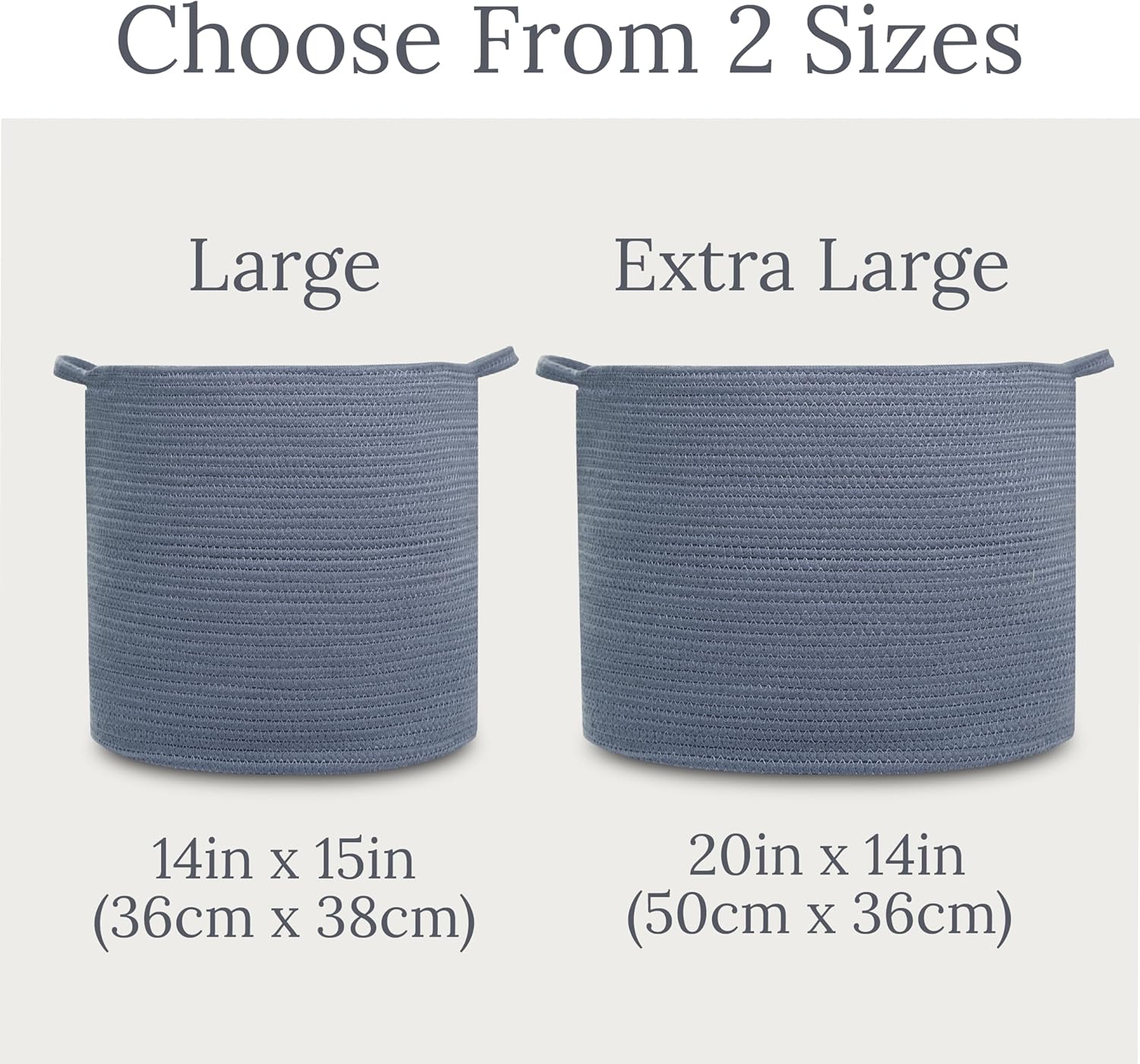 Rope Storage Basket in Misty Rose - Natemia