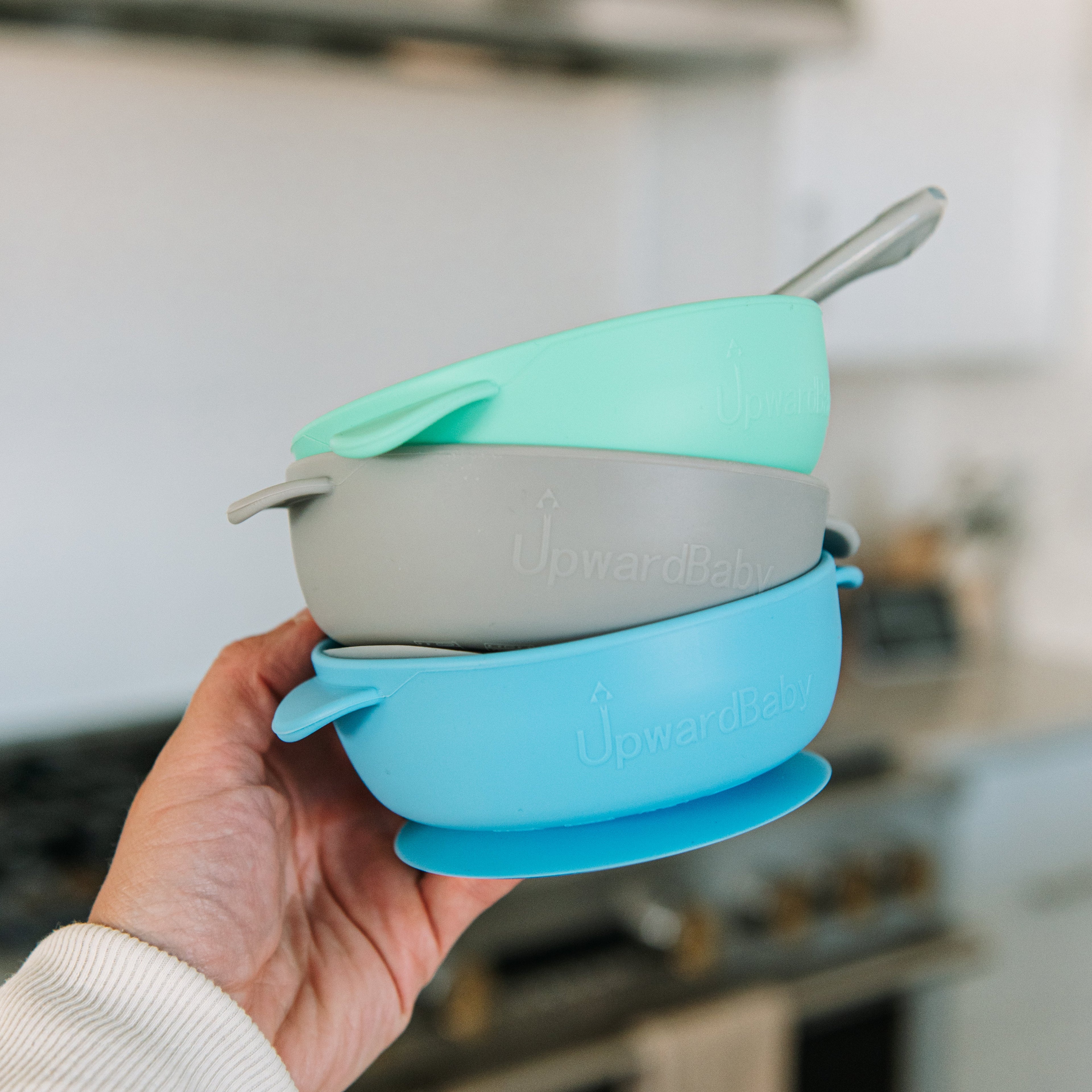 Silicone Bowl & Spoon Set - Natemia