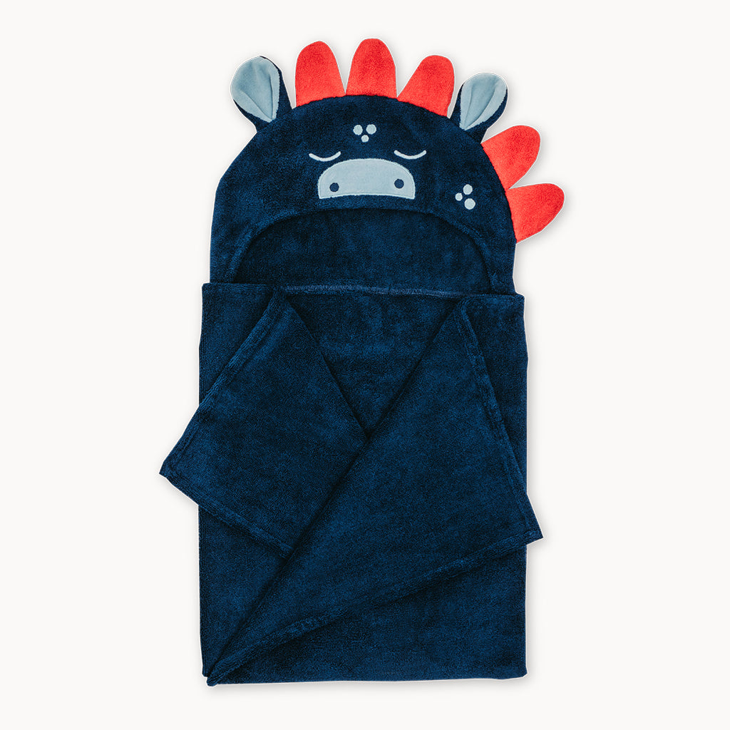 Dinosaur Bamboo Hooded Towel for Kids - Natemia