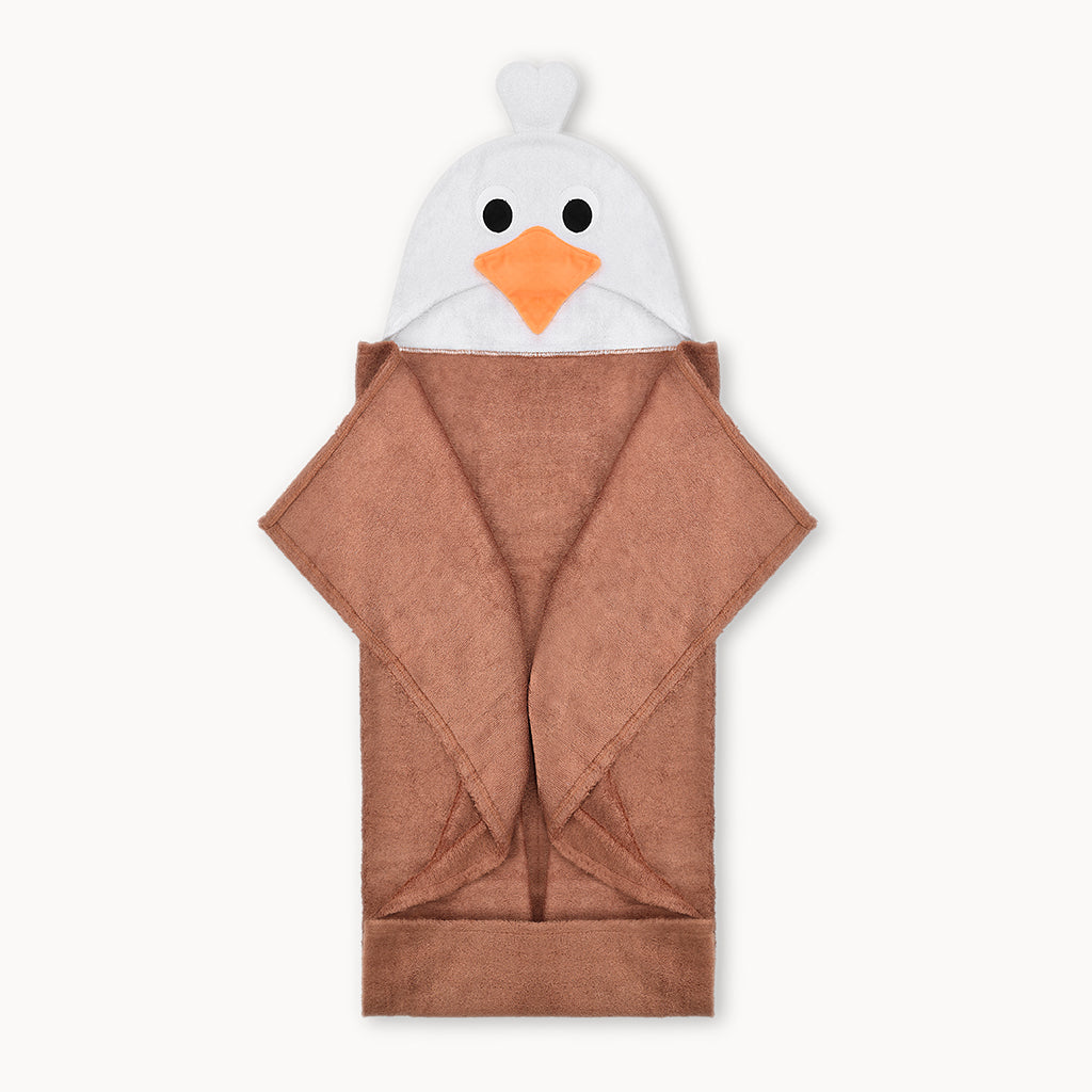 Baby Eagle Bamboo Hooded Towel - Natemia