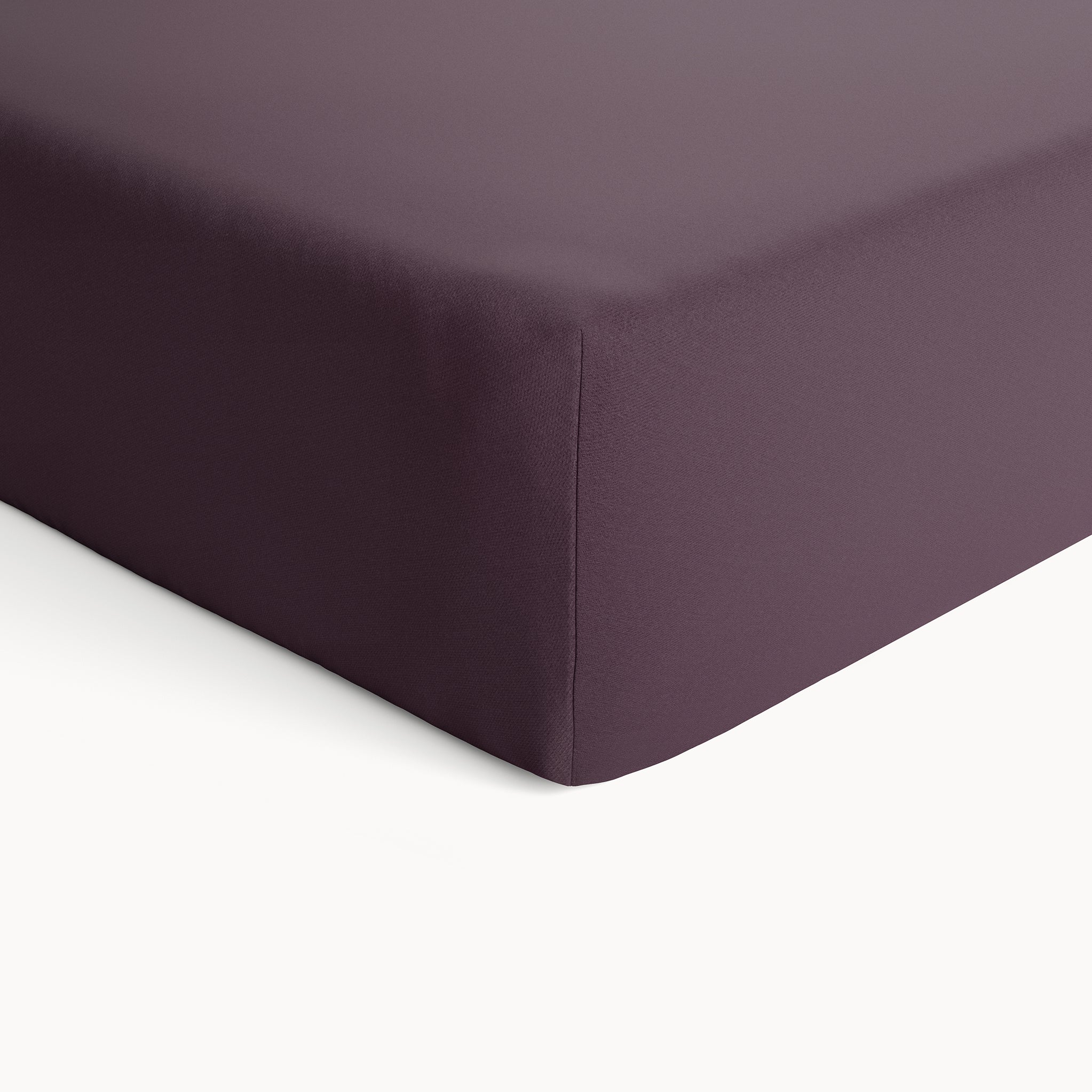 Organic Cotton Fitted Crib Sheet- Fig - Natemia