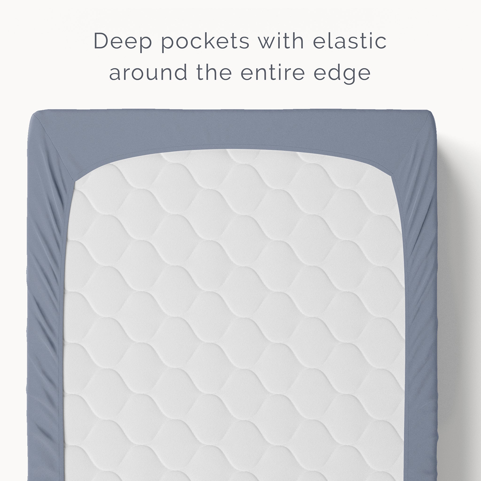 Organic Changing Pad Covers- Folkstone Gray - Natemia