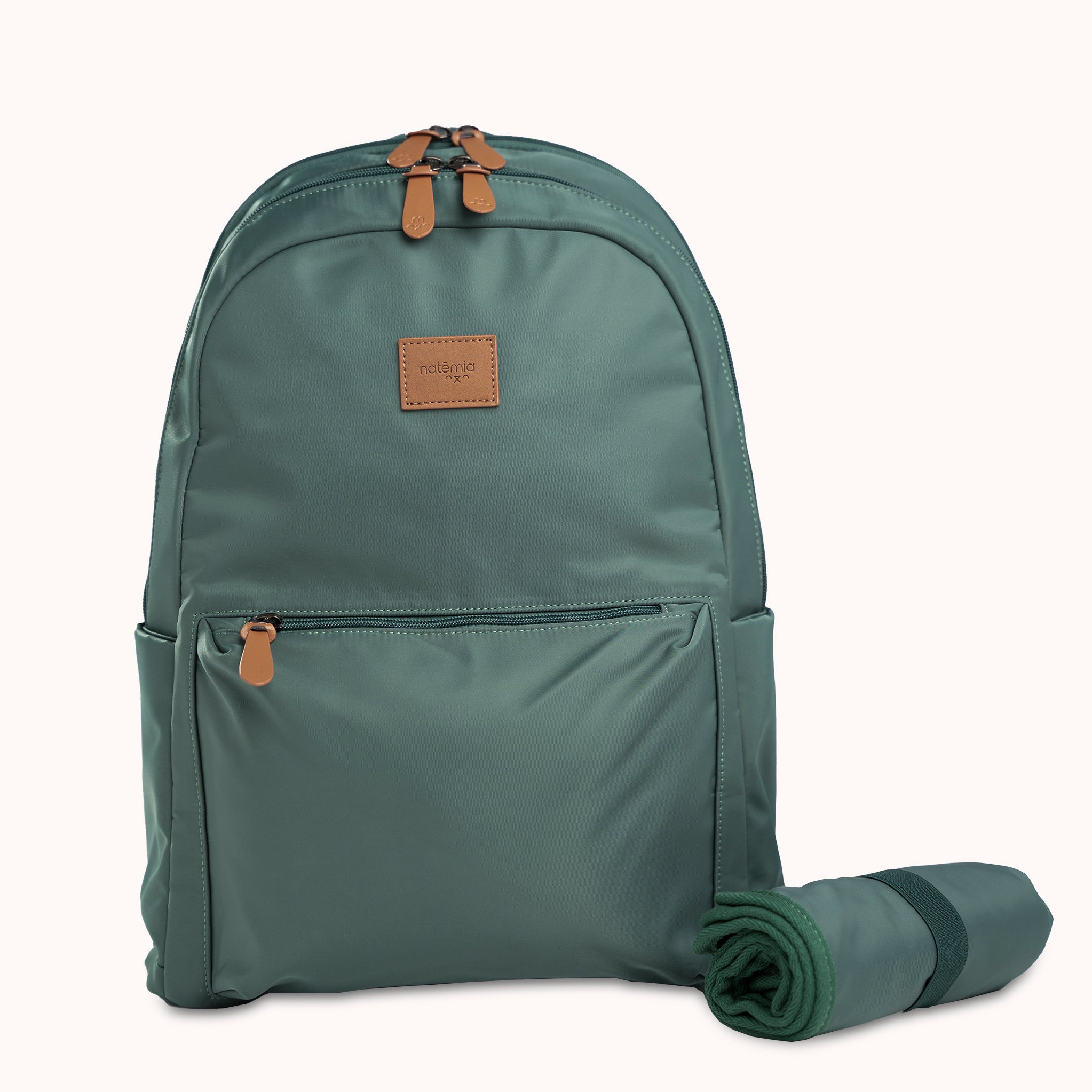 Diaper Backpack in Lilypad - Natemia