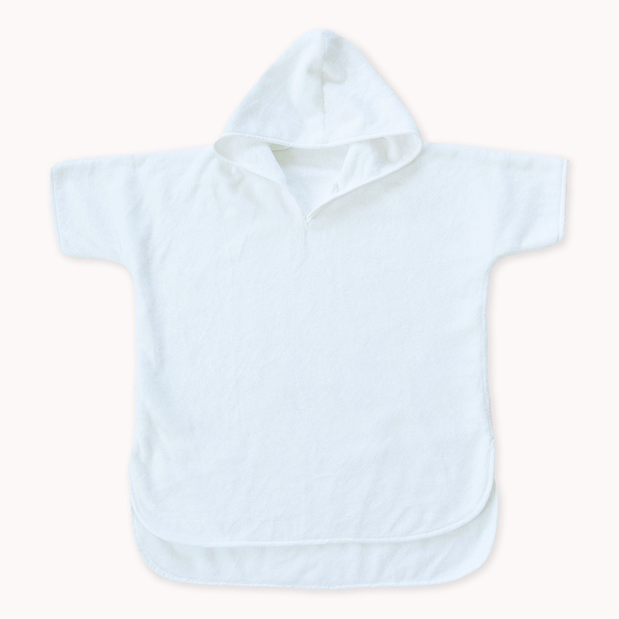 Organic Cotton Hooded Poncho Cover-Up - Natemia