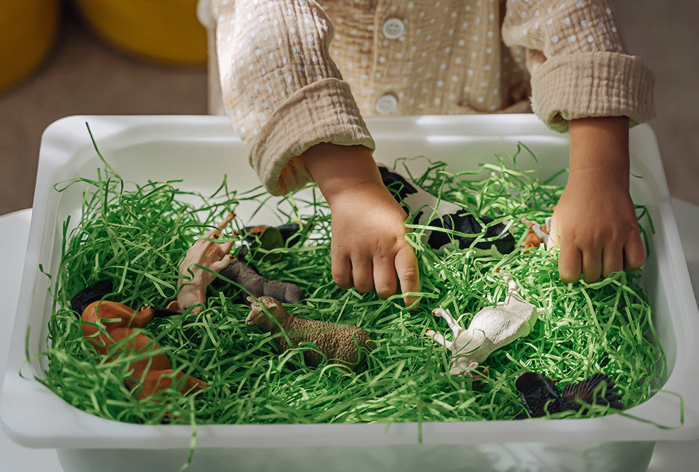 How to Make Sensory Bins