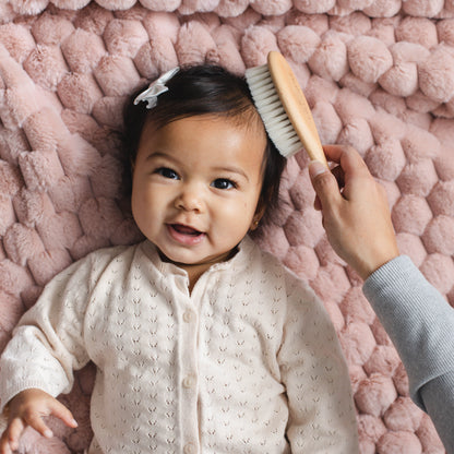 Natural Goat Hair Baby Brush - Natemia