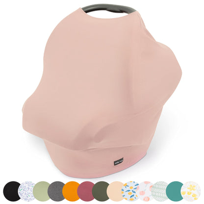 Multiuse Nursing Cover Up and Car Seat Cover for Babies - Natemia