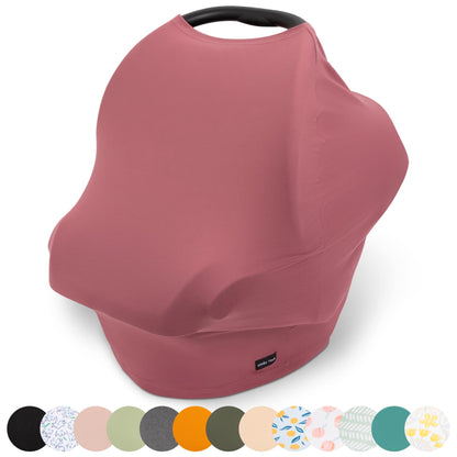 Multiuse Nursing Cover Up and Car Seat Cover for Babies - Natemia