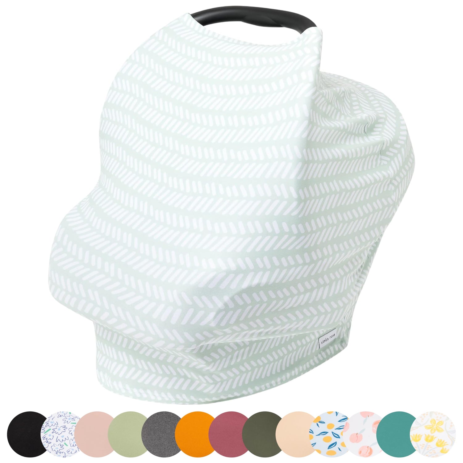 Multiuse Nursing Cover Up and Car Seat Cover for Babies - Natemia