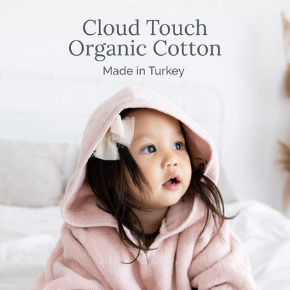 Organic Cotton Hooded Poncho Cover-Up - Natemia