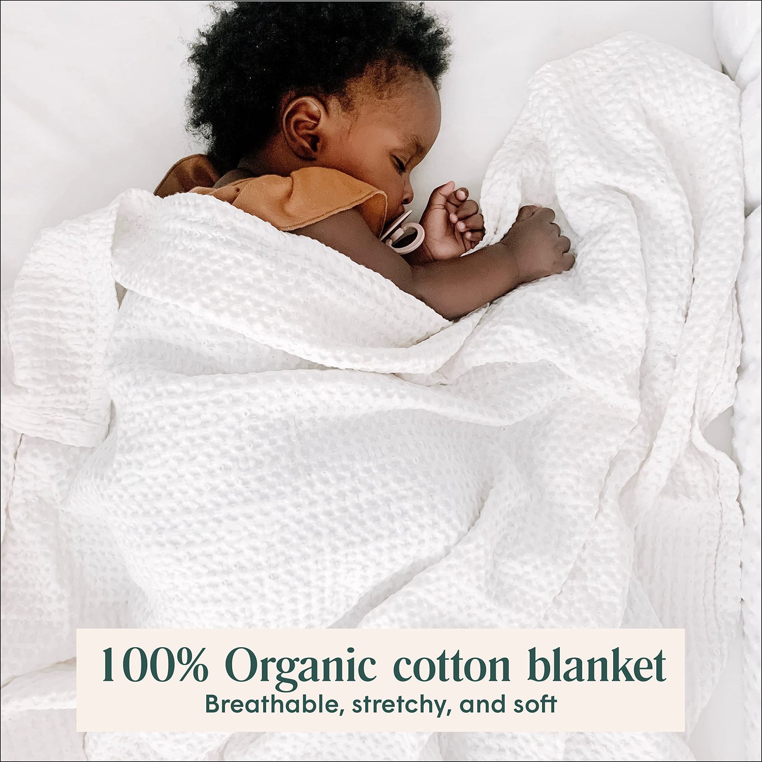 Waffle Baby Blanket - Natemia