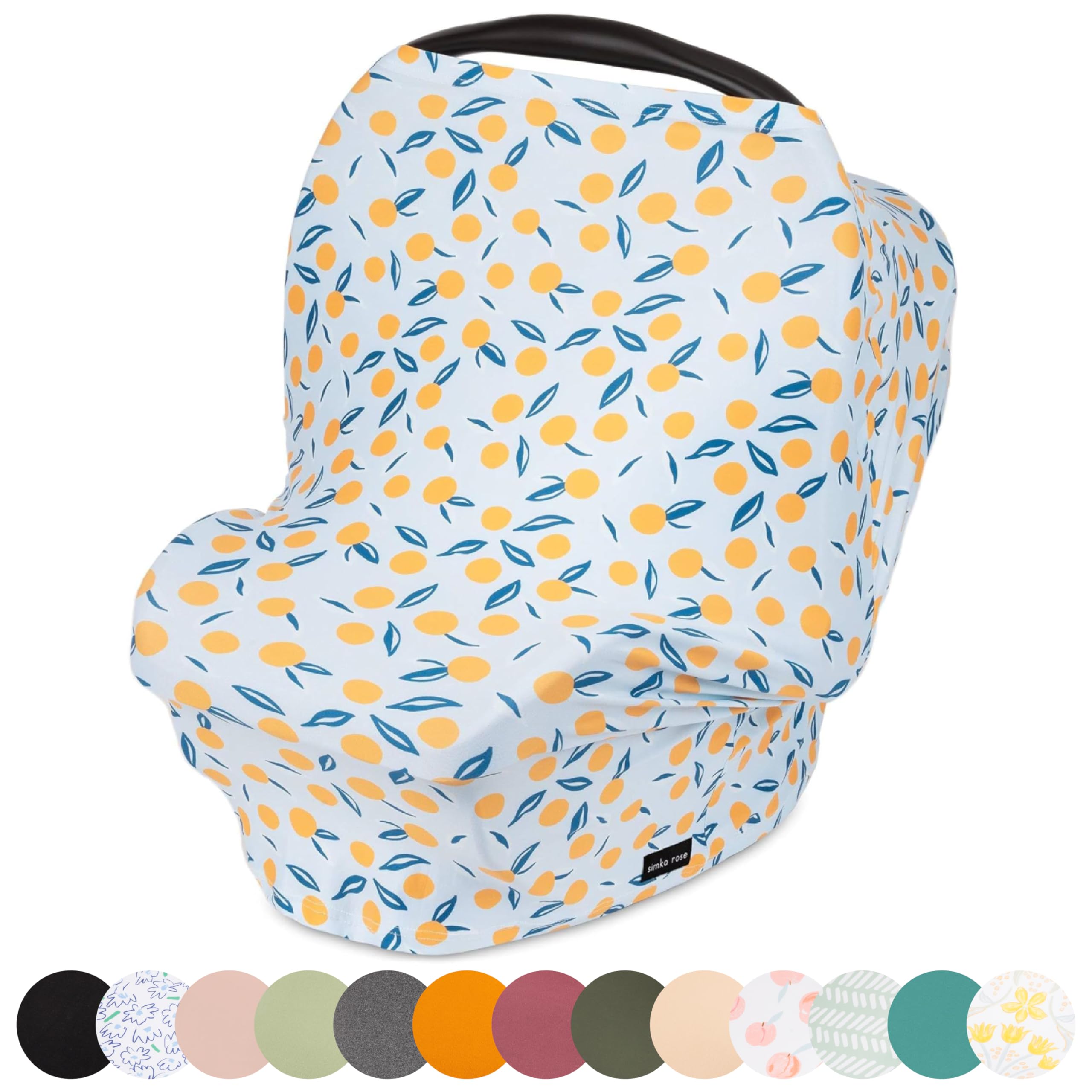 Multiuse Nursing Cover Up and Car Seat Cover for Babies - Natemia