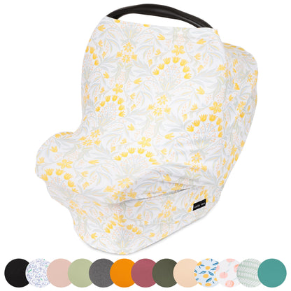 Multiuse Nursing Cover Up and Car Seat Cover for Babies - Natemia