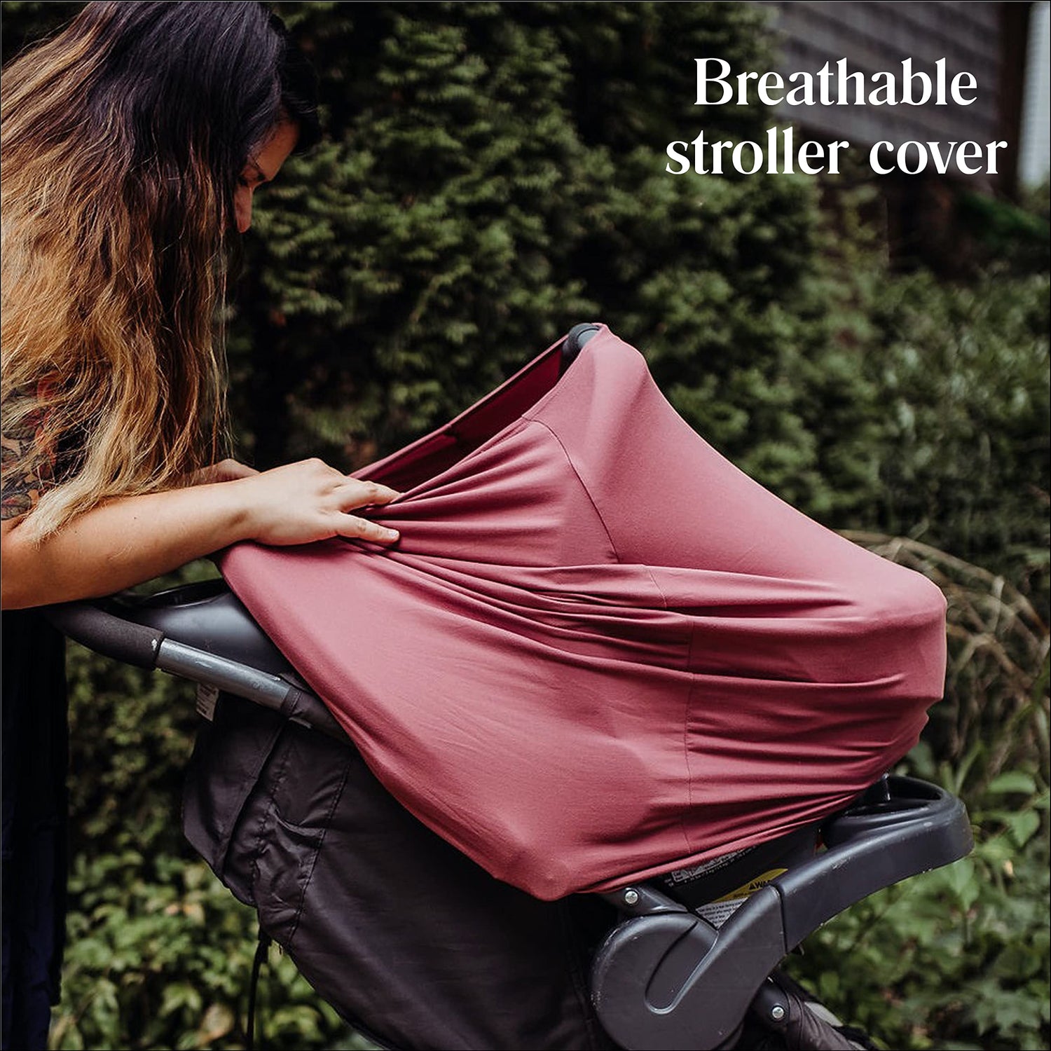 Multiuse Nursing Cover Up and Car Seat Cover for Babies - Natemia