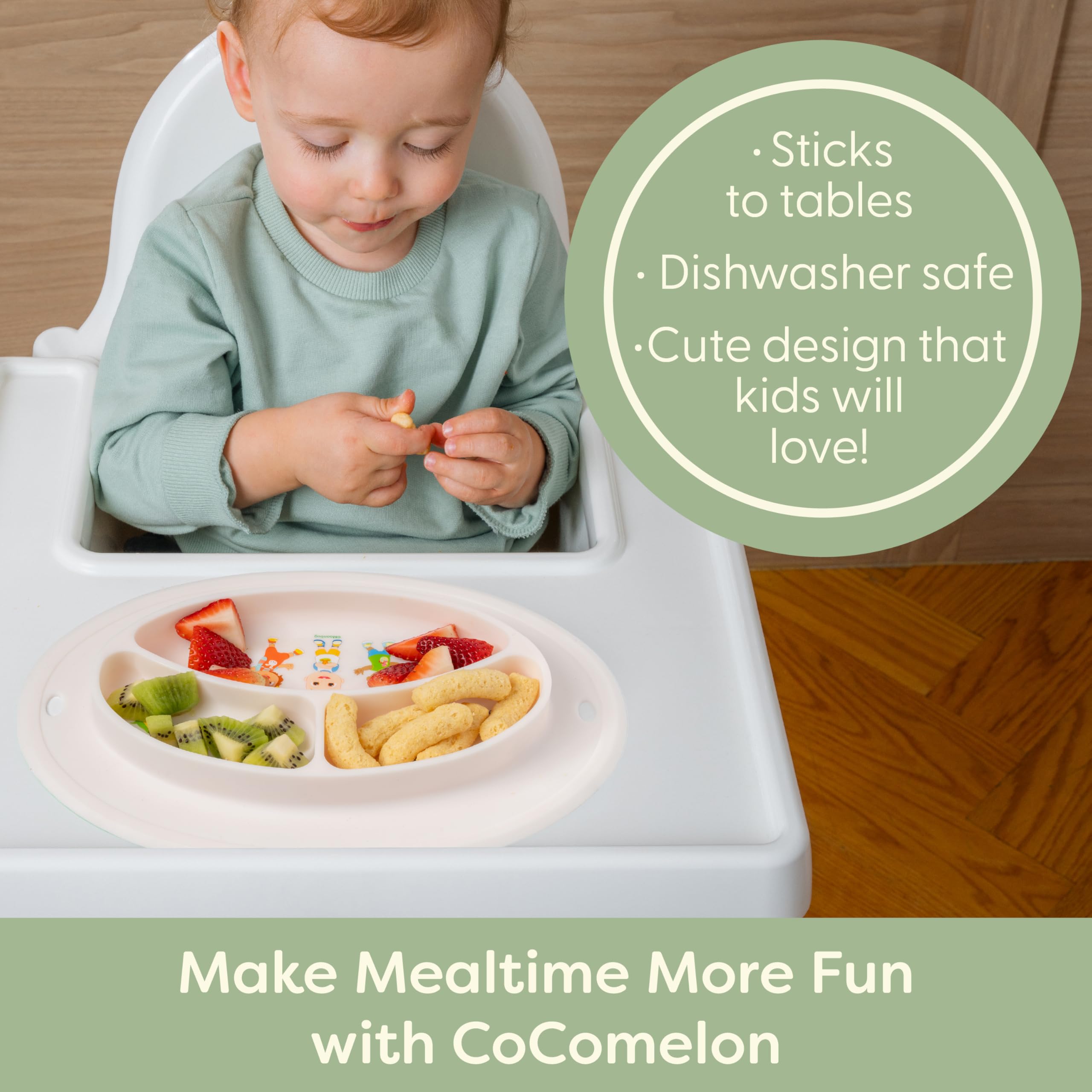 CoComelon Divider Plate - Natemia
