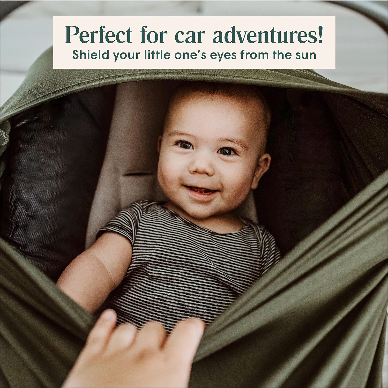 Multiuse Nursing Cover Up and Car Seat Cover for Babies - Natemia
