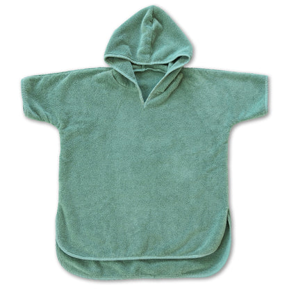 Organic Cotton Hooded Poncho