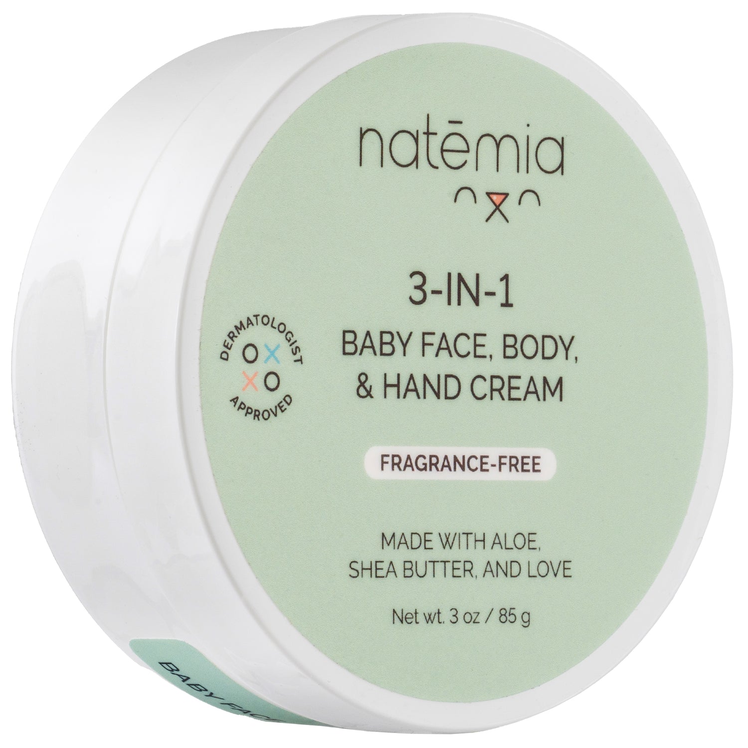 3-in-1 Face, Body, and Hand Cream - Natemia
