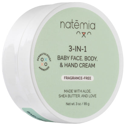 3-in-1 Face, Body, and Hand Cream - Natemia
