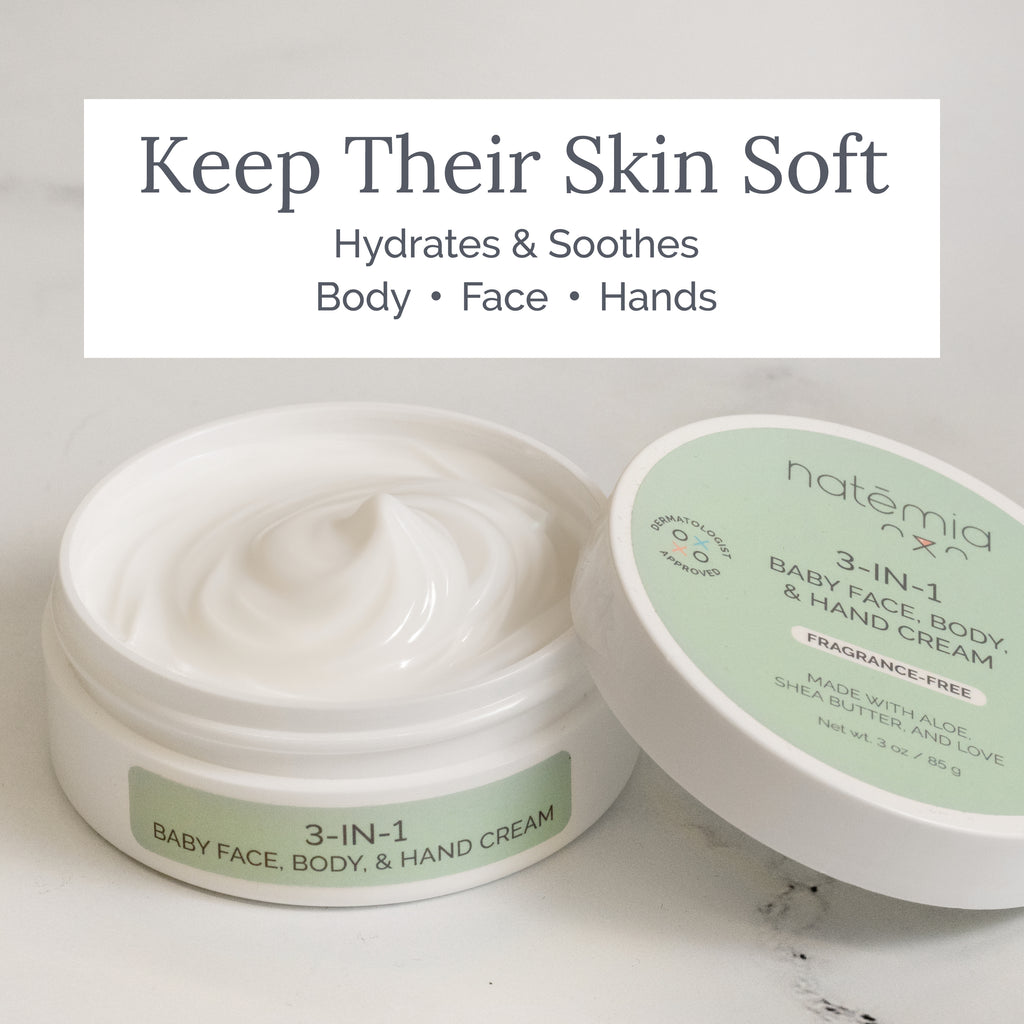 3-in-1 Face, Body, and Hand Cream - Natemia