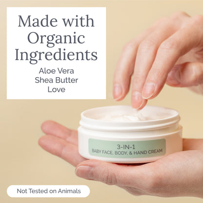 3-in-1 Face, Body, and Hand Cream - Natemia