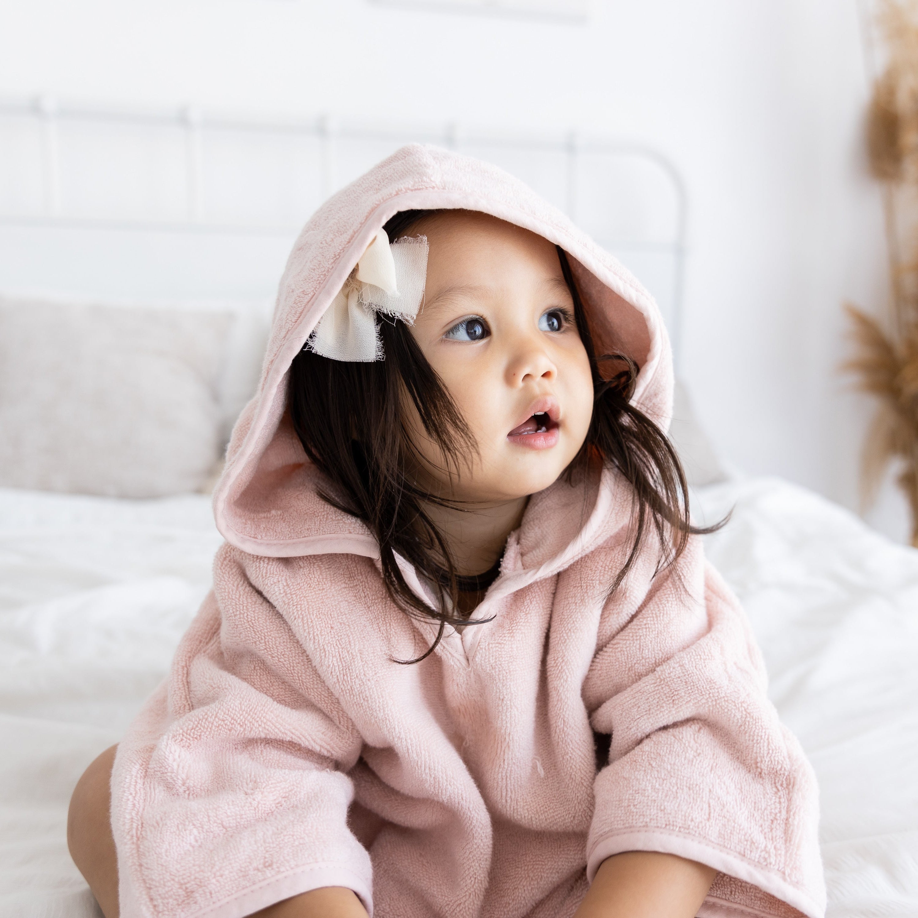 Organic Cotton Hooded Poncho – Natemia