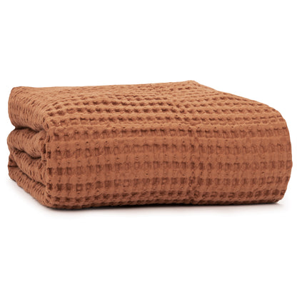 Cotton Waffle Blanket - Natemia