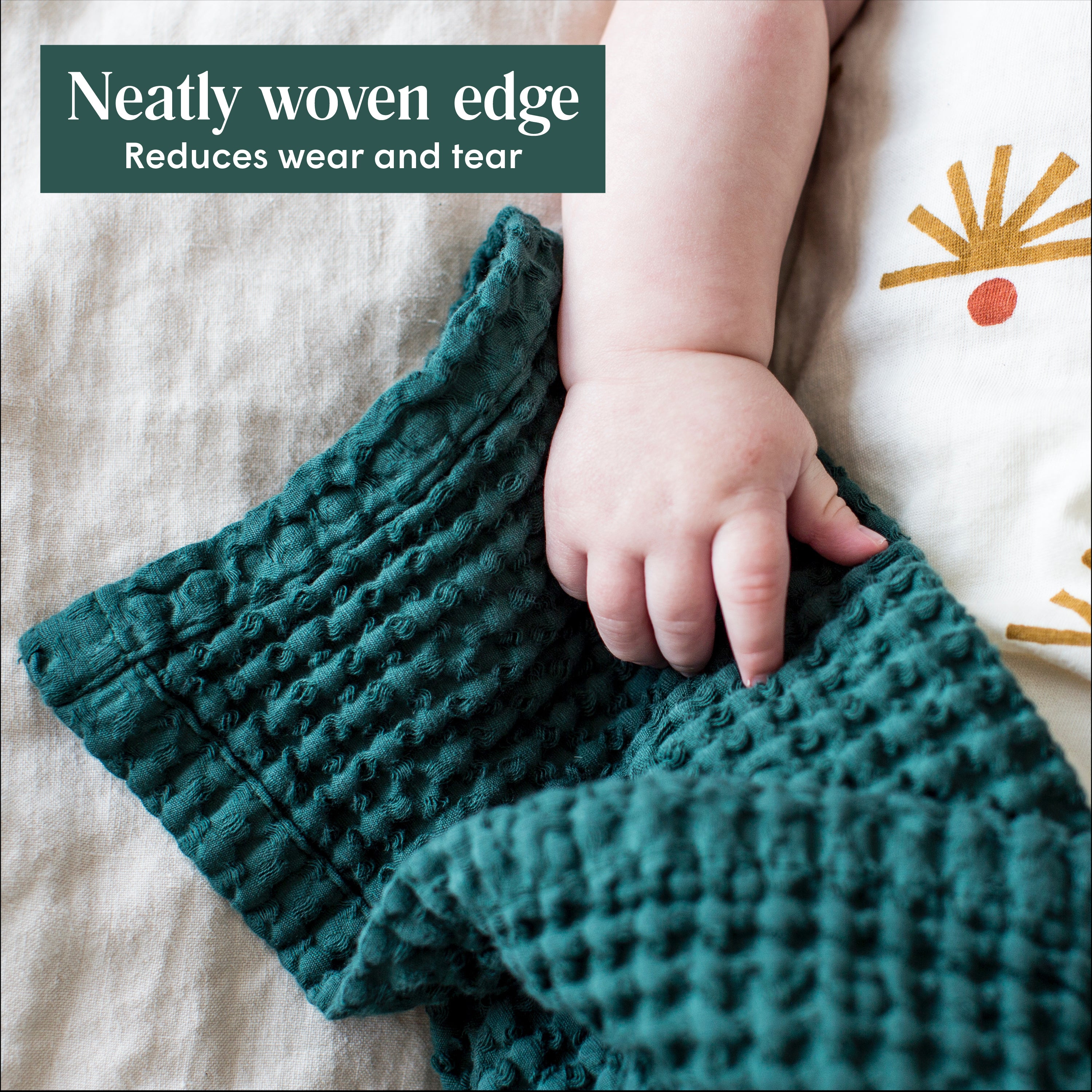 Cotton Waffle Blanket - Natemia