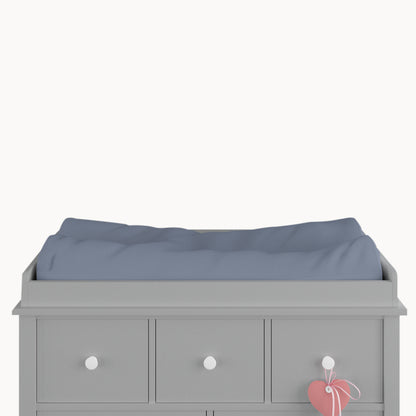 Organic Changing Pad Covers- Folkstone Gray - Natemia