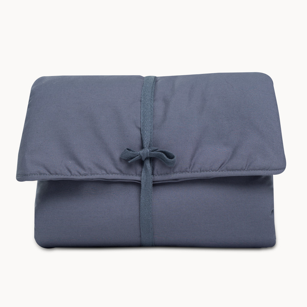 On The Go Portable Changing Pad- Folkstone Gray - Natemia