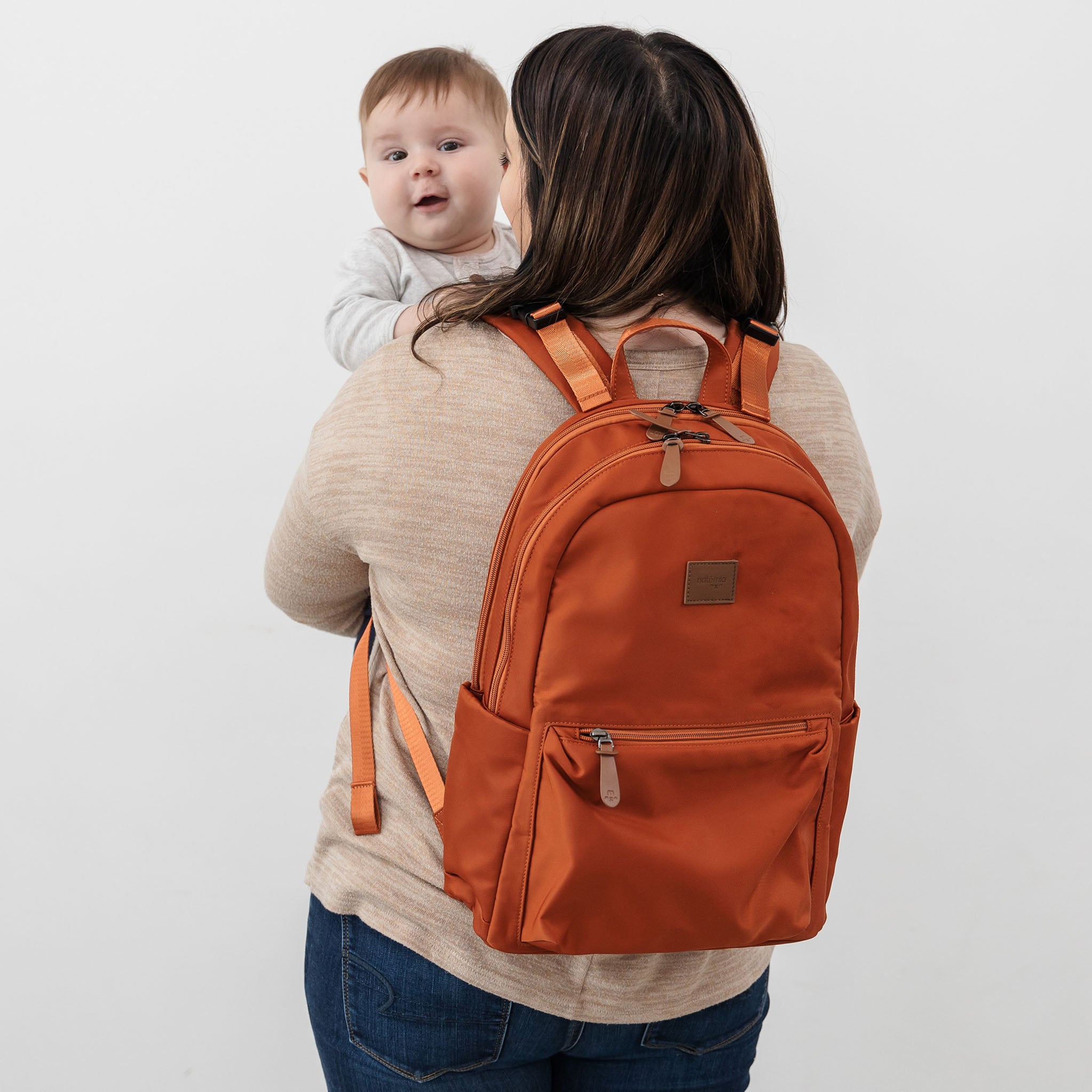 Diaper Backpack in Autumn Glaze - Natemia