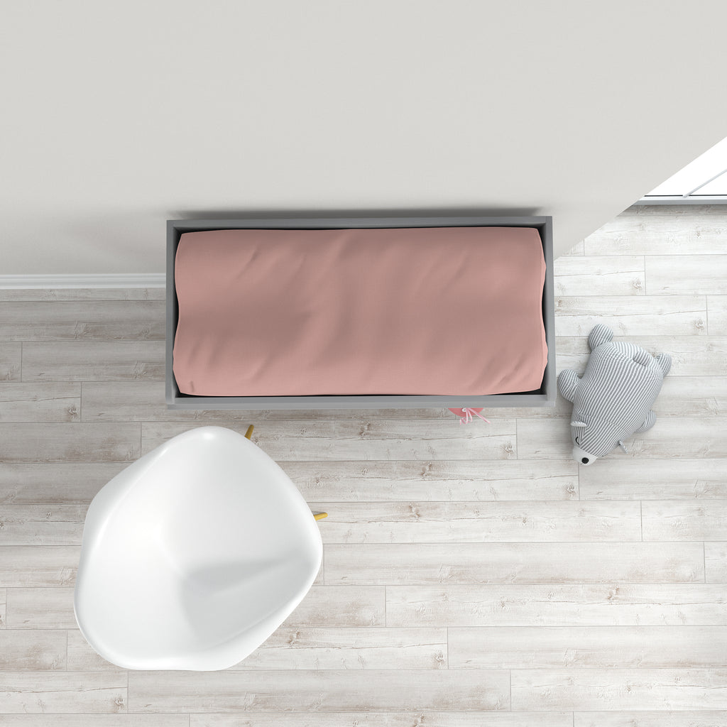 Organic Changing Pad Covers- Misty Rose - Natemia