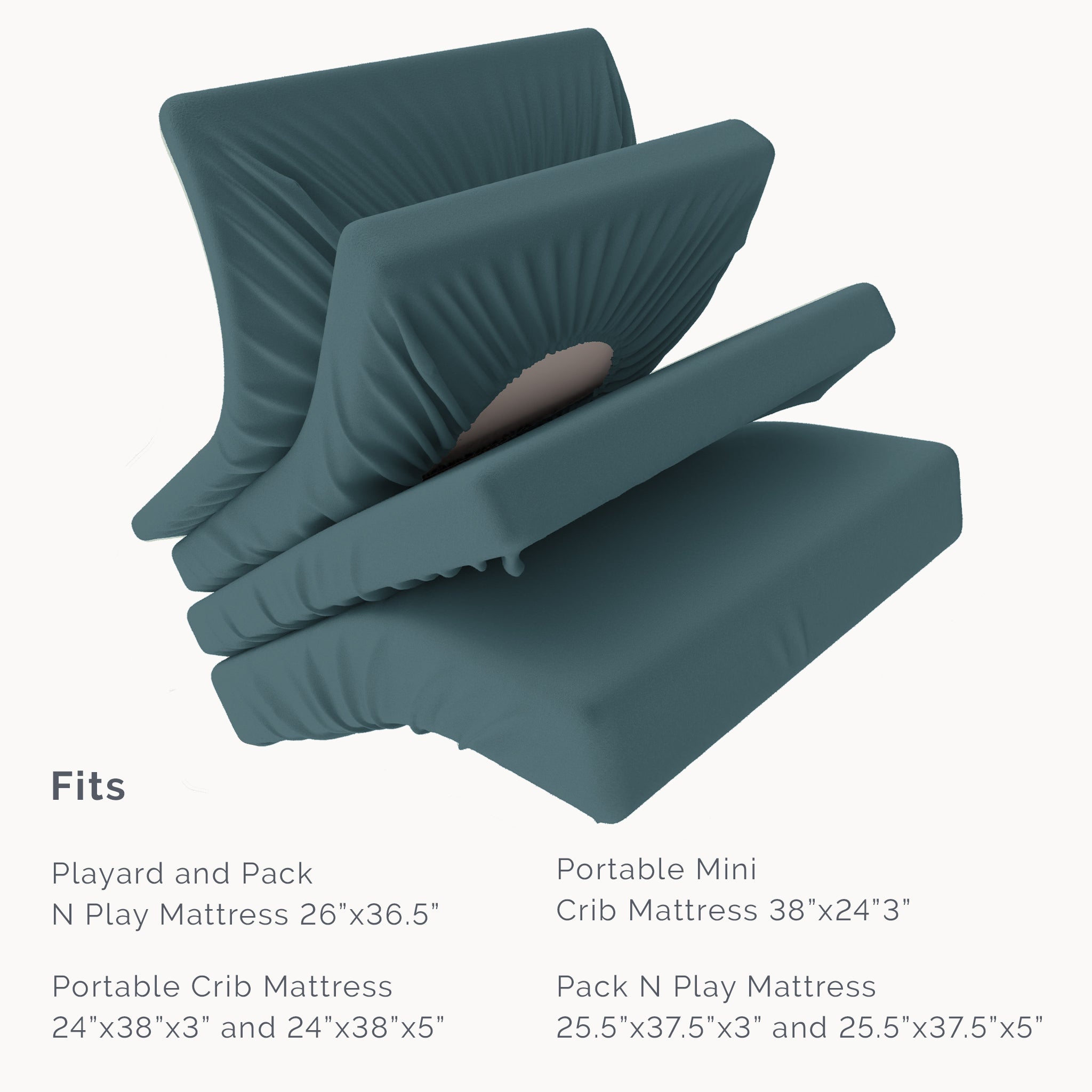 mini crib sheets 24x38x5