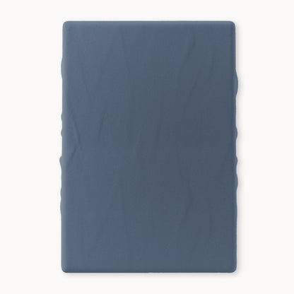 Organic Cotton Playard/ Pack and Play/ Mini Crib Fitted Sheet - Folkstone Grey - Natemia