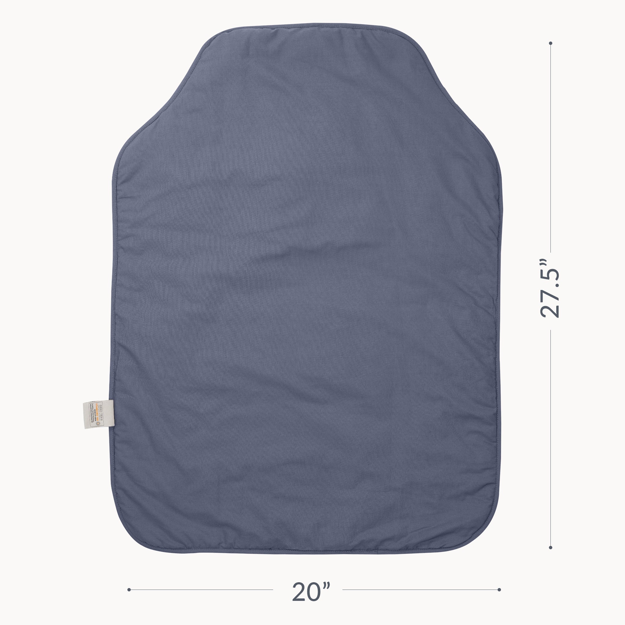On The Go Portable Changing Pad- Folkstone Gray - Natemia