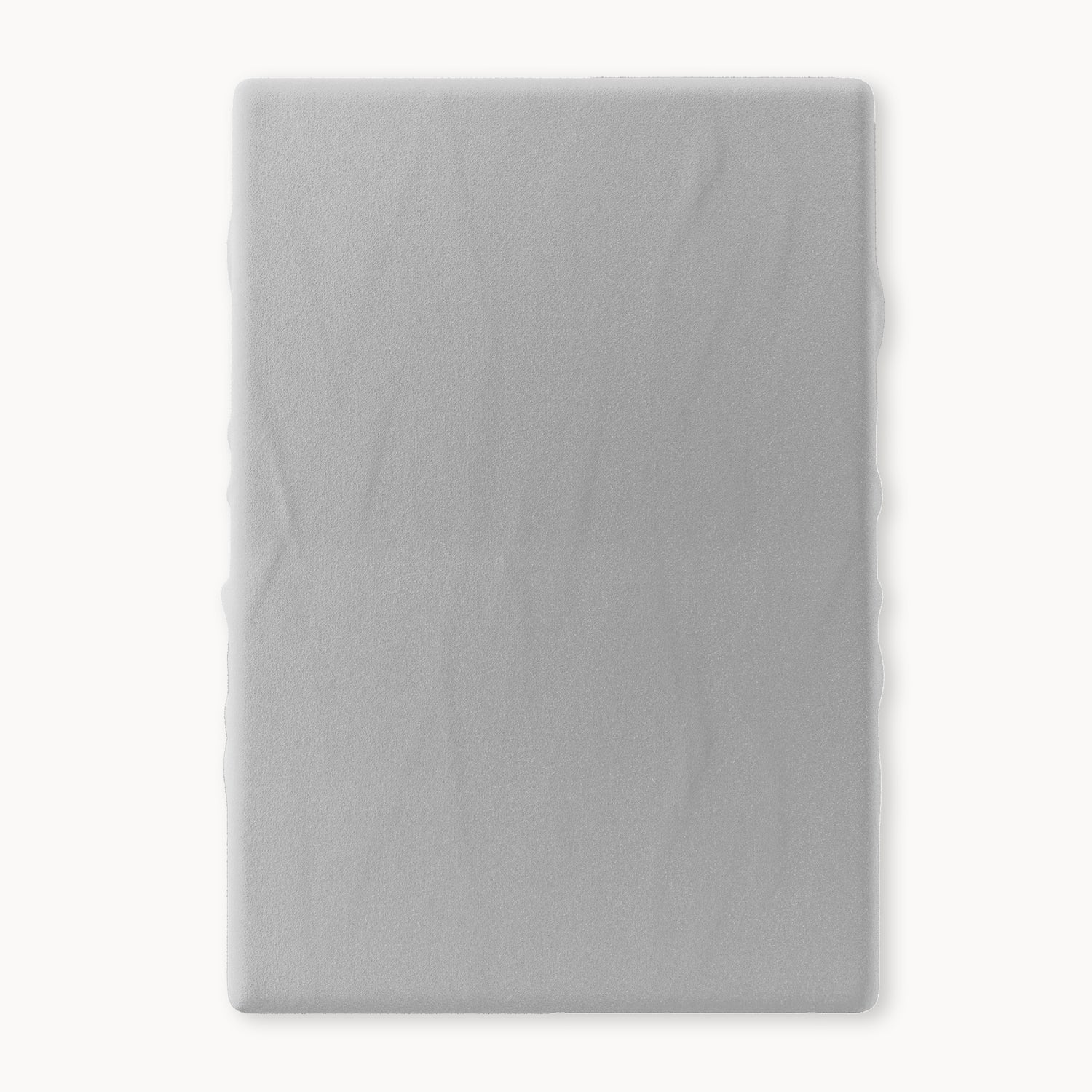 Organic Cotton Playard/ Pack and Play/ Mini Crib Fitted Sheet - Grey - Natemia