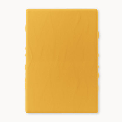 Organic Cotton Playard/ Pack and Play/ Mini Crib Fitted Sheet - Harvest Gold - Natemia